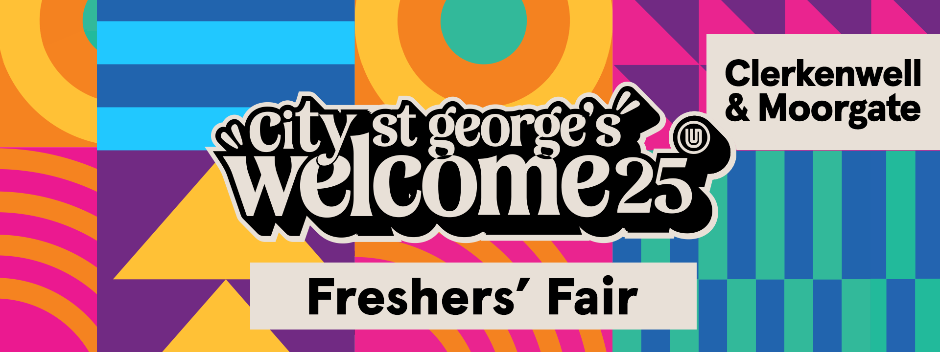 Welcome Week 2025 - Freshers' Fair (Clerkenwell & Moorgate)